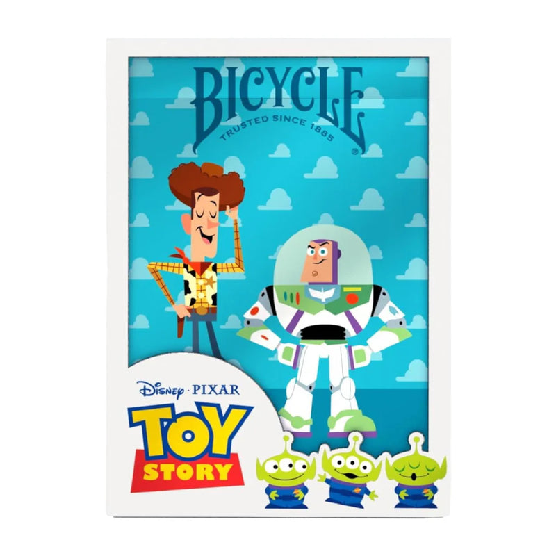 Jeu de cartes Bicycle Toy Story Disney Pixar avec Woody, Buzz l'Éclair et les personnages du film