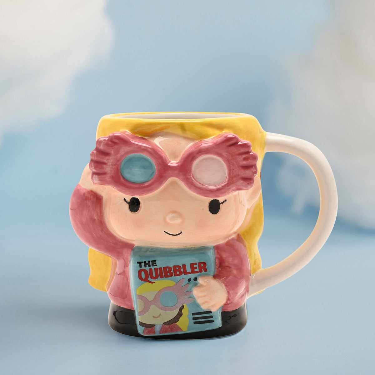 Mug 3D Harry Potter Luna Lovegood en céramique sculptée, collection Back to Hogwarts
