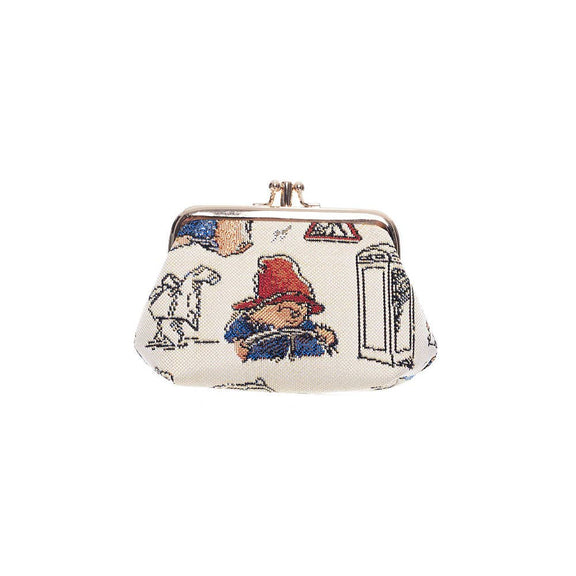 Porte-monnaie en tapisserie Signare Paddington Bear d'après les illustrations de Peggy Fortnum