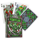 Jeu de cartes Theory11 Teenage Mutant Ninja Turtles, illustrations personnalisées