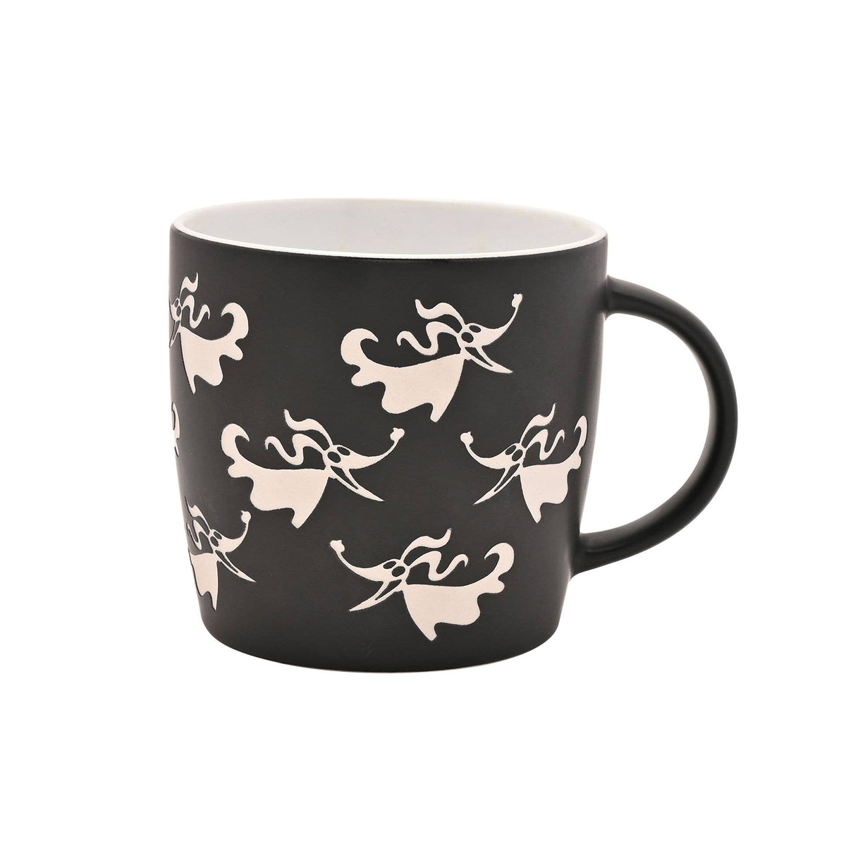 Mug en céramique noire Zero le chien fantôme, L'Étrange Noël de Monsieur Jack, Disney