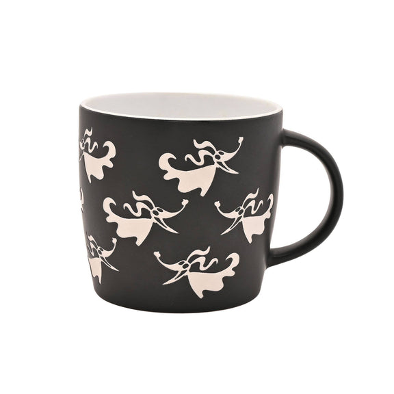 Mug en céramique noire Zero le chien fantôme, L'Étrange Noël de Monsieur Jack, Disney