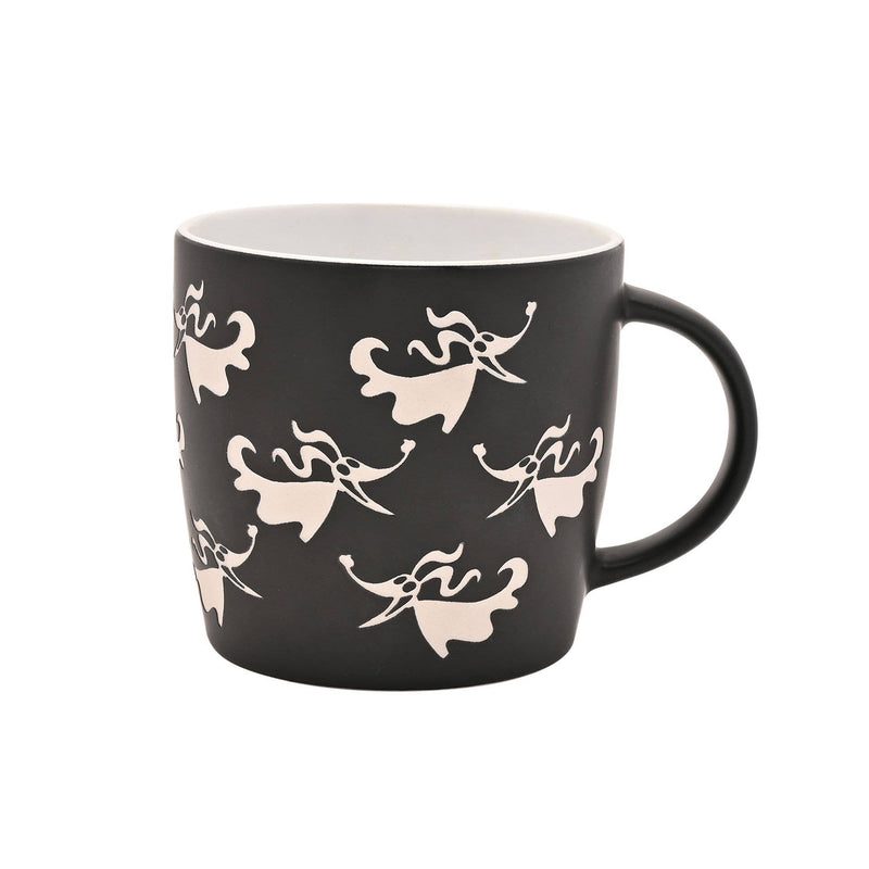 Mug en céramique noire Zero le chien fantôme, L'Étrange Noël de Monsieur Jack, Disney