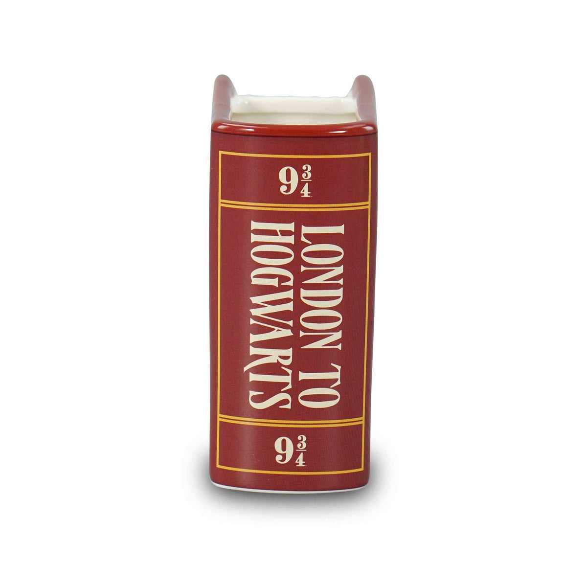 Petit vase en céramique Harry Potter en forme de livre Voie 9 3/4, 10 cm