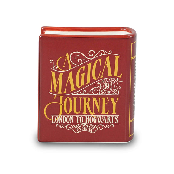 Petit vase en céramique Harry Potter en forme de livre Voie 9 3/4, 10 cm