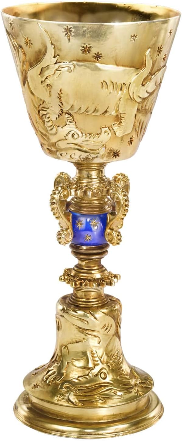 Coupe du Professeur Dumbledore Noble Collection 27 cm, polyrésine dorée peinte à la main