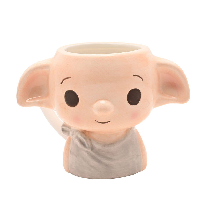 Mug 3D Harry Potter Dobby en céramique sculptée, collection Back to Hogwarts