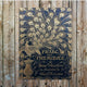 Plaque murale vintage en aluminium imprimé Pride and Prejudice de Jane Austen, style rétro