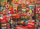 Puzzle Schmidt 1000 pièces Coca-Cola Vintage La Boutique, objets de collection rétro rouges