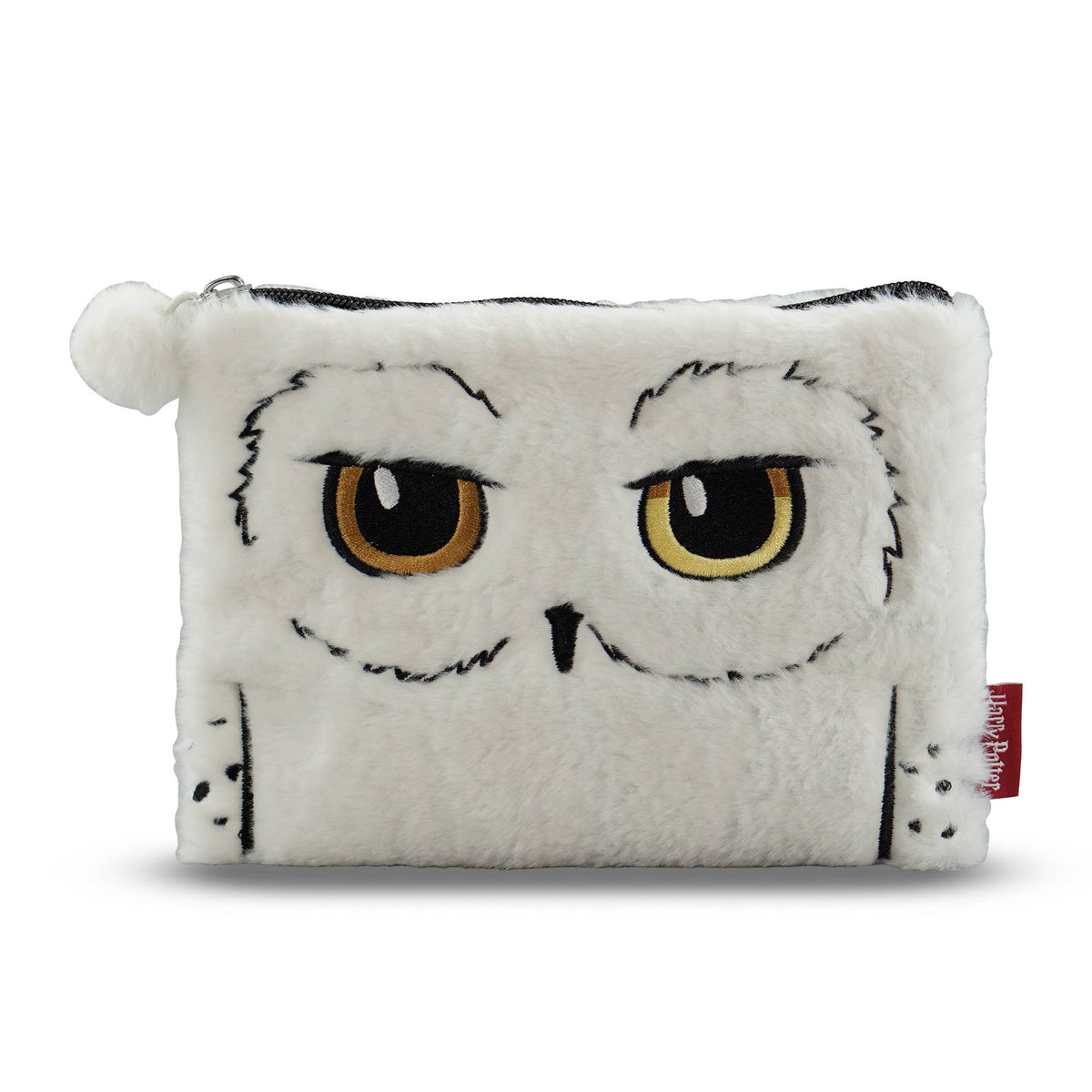 Pochette peluche Harry Potter Hedwige la chouette blanche, polyester recyclé Half Moon Bay
