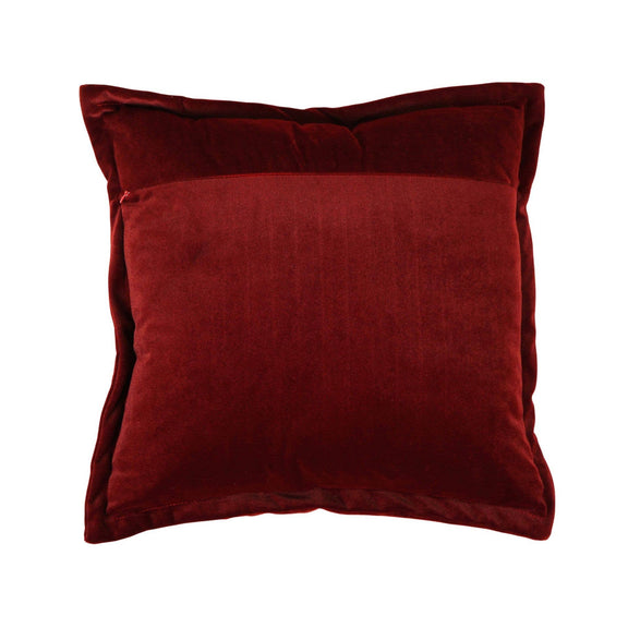 Coussin Harry Potter phénix Fumseck brodé doré sur tissu effet velours, Widdop
