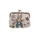Porte-monnaie en tapisserie Signare Peter Rabbit en veste bleue, illustration Beatrix Potter