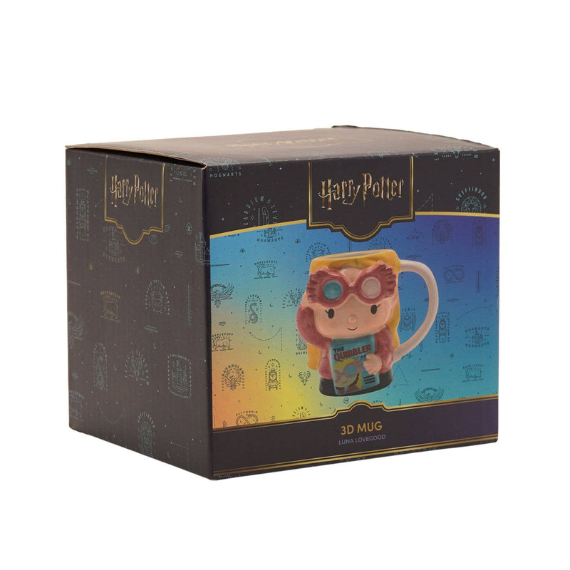 Mug 3D Harry Potter Luna Lovegood en céramique sculptée, collection Back to Hogwarts
