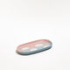 Mini plateau vide-poche céramique Eggbach Home Cloud Sunset, dégradé rose et bleu pastel nuageux
