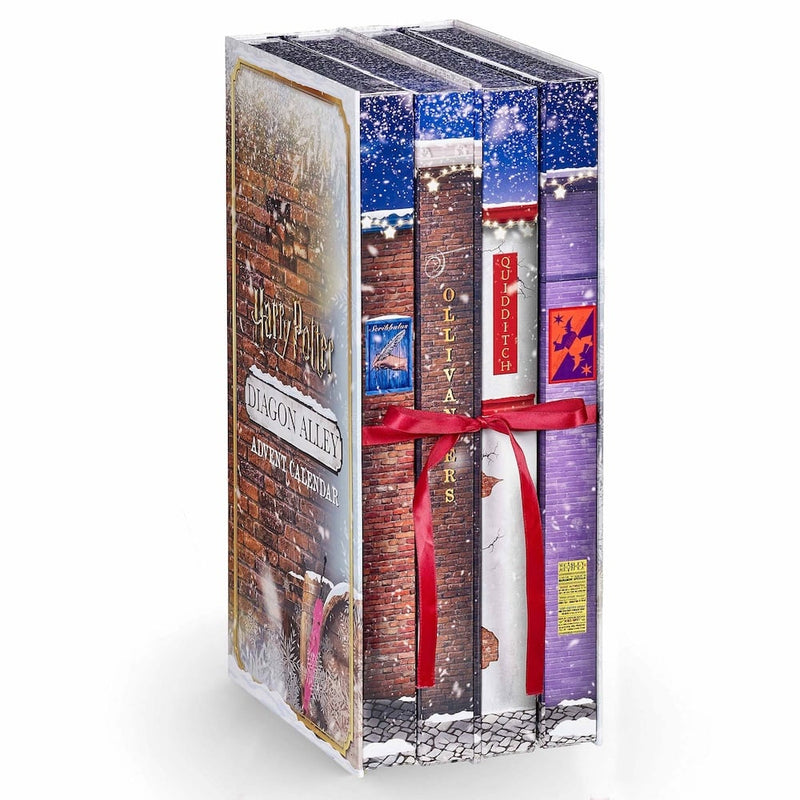 Calendrier de l'Avent 2025 Harry Potter Diagon Alley à 24 fenêtres avec bijoux et accessoires