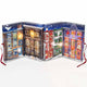 Calendrier de l'Avent 2025 Harry Potter Diagon Alley à 24 fenêtres avec bijoux et accessoires