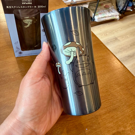 Verre en acier inoxydable 300 ml illustré de Totoro et de ses compagnons de la forêt
