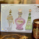 Illustration A5 de trois fioles de potions magiques, univers des sorciers, Gisa Wizard World