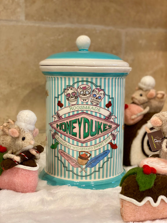 Bonbonnière Harry Potter Honeydukes en céramique colorée de 23 cm avec couvercle