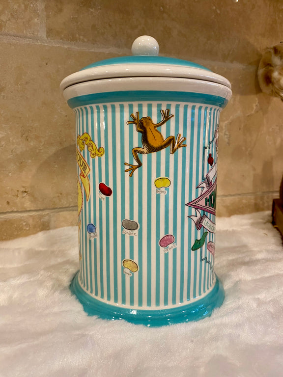 Bonbonnière Harry Potter Honeydukes en céramique colorée de 23 cm avec couvercle