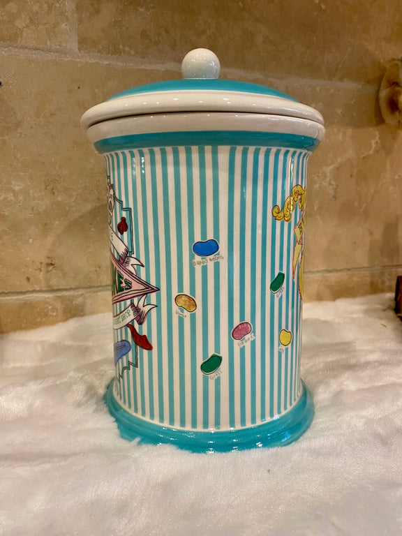 Bonbonnière Harry Potter Honeydukes en céramique colorée de 23 cm avec couvercle