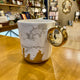Mug Le Seigneur des Anneaux avec carte de la Terre du Milieu et anse 3D Anneau Unique