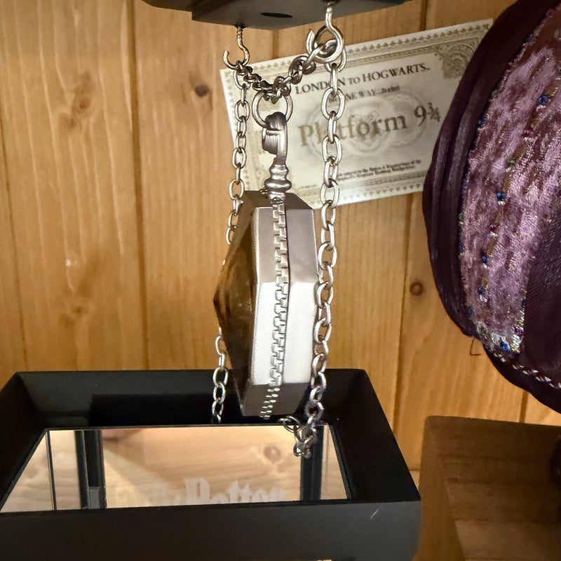 Réplique Médaillon de Salazar Serpentard Noble Collection présentée dans son coffret