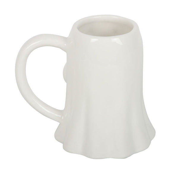 Mug fantôme lecteur Ghost Stories en relief, collection The Haunted Library
