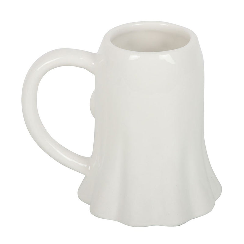 Mug fantôme lecteur Ghost Stories en relief, collection The Haunted Library