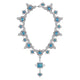 Réplique Collier d'Opale maudit Harry Potter Noble Collection, 20 pierres bleues sur argent vieilli