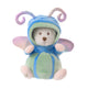 Peluche Bukowski Ziggy Butterfly, ourson déguisé en papillon bleu et vert, 15 cm
