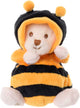 Peluche Bukowski Ziggy Abeille, ourson déguisé en abeille jaune et noire, 15 cm
