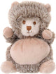 Peluche Bukowski Ziggy Hérisson, ourson déguisé en hérisson brun, 15 cm