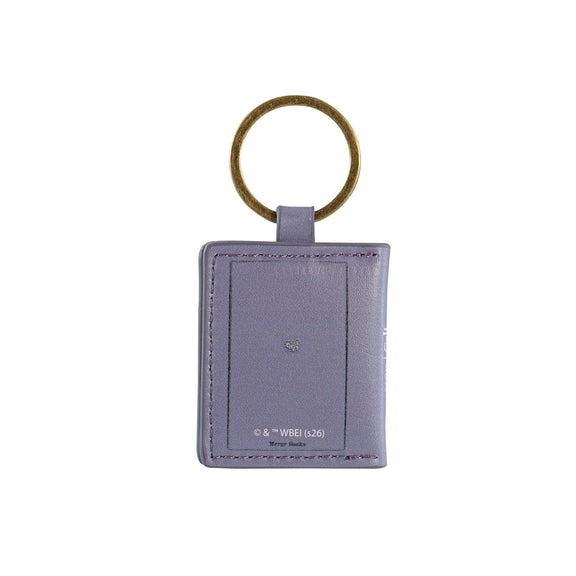 Porte-clés Harry Potter en forme de livre miniature Manuel de Potions Avancées, couverture en PU détaillée