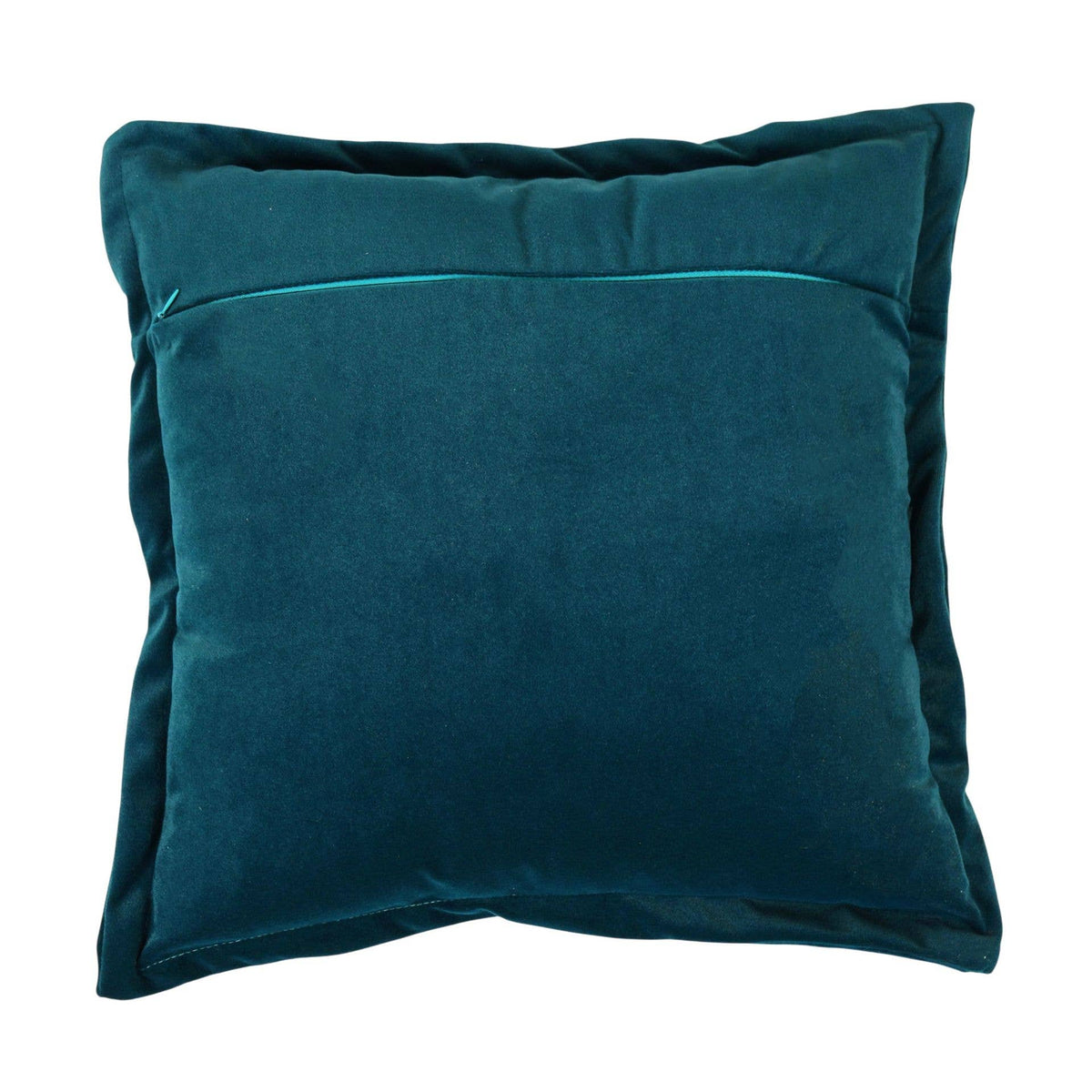 Coussin Harry Potter en velours avec Hedwige brodée dorée en plein vol