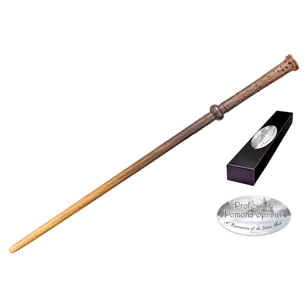 Réplique officielle en résine de la baguette magique du Professeur Chourave, Harry Potter
