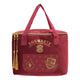 Sac à lunch isotherme Harry Potter Gryffondor en velours rouge avec blason et impressions dorées