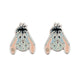 Boucles d'oreilles Disney Bourriquet en plaqué argent, compagnon de Winnie l'Ourson