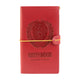 Carnet de voyage Harry Potter Gryffondor, couverture rouge avec blason lion embossé