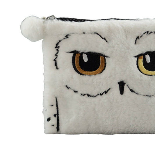 Pochette peluche Harry Potter Hedwige la chouette blanche, polyester recyclé Half Moon Bay