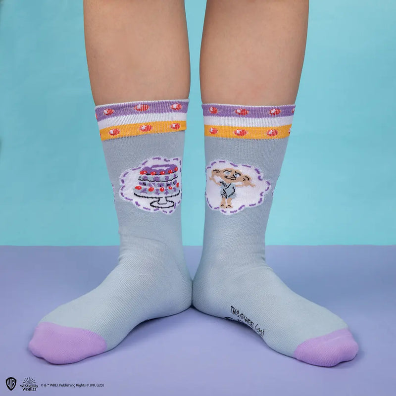 Lot de 3 paires de chaussettes Harry Potter Dobby, taille 35 à 45