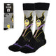 Chaussettes Disney Villains Maléfique noires et grises, taille 36 à 43