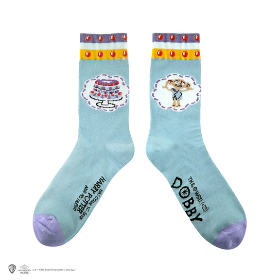 Lot de 3 paires de chaussettes Harry Potter Dobby, taille 35 à 45
