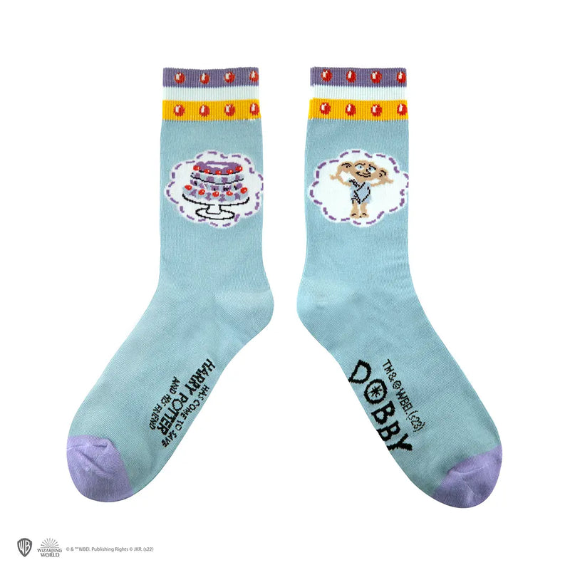 Lot de 3 paires de chaussettes Harry Potter Dobby, taille 35 à 45