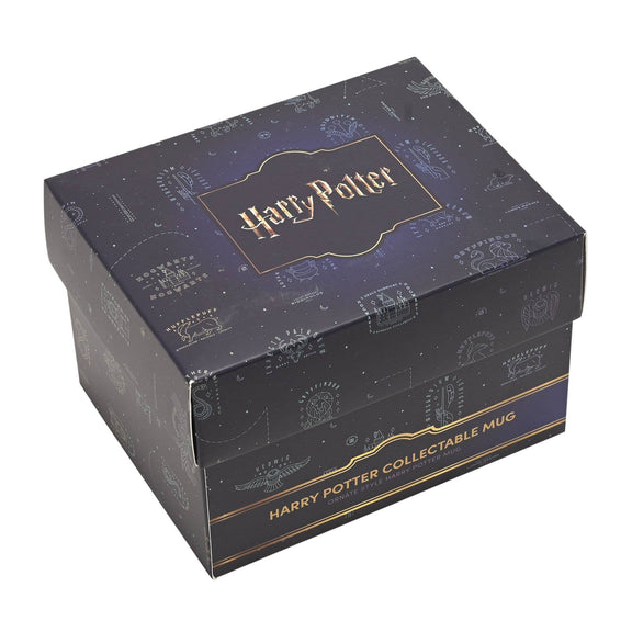 Mug en céramique Harry Potter Choixpeau magique noir à motifs dorés, collection Warner Bros