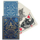 Jeu de cartes Harry Potter Theory 11 édition Serdaigle, étui bleu royal doré