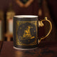 Mug en céramique Harry Potter Choixpeau magique noir à motifs dorés, collection Warner Bros