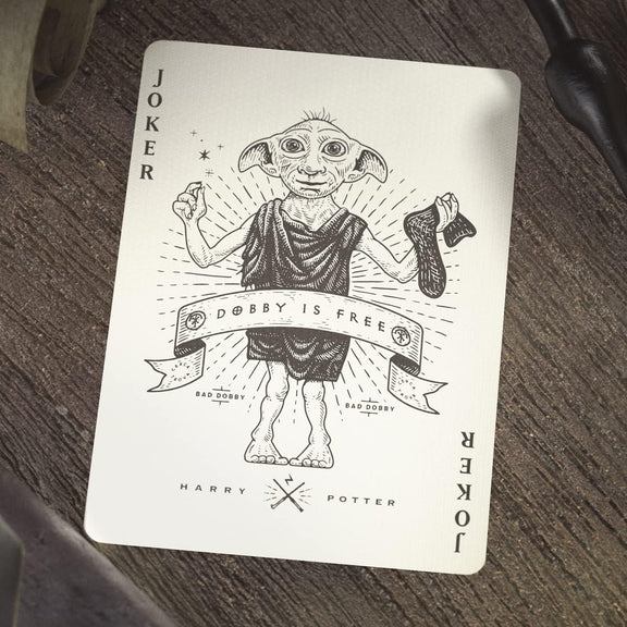 Jeu de cartes Harry Potter Theory 11, cartes illustrées des héros et maisons de Poudlard