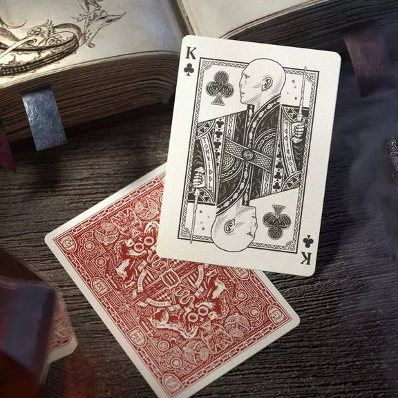 Jeu de cartes Harry Potter Theory 11 édition Gryffondor, étui rouge et or