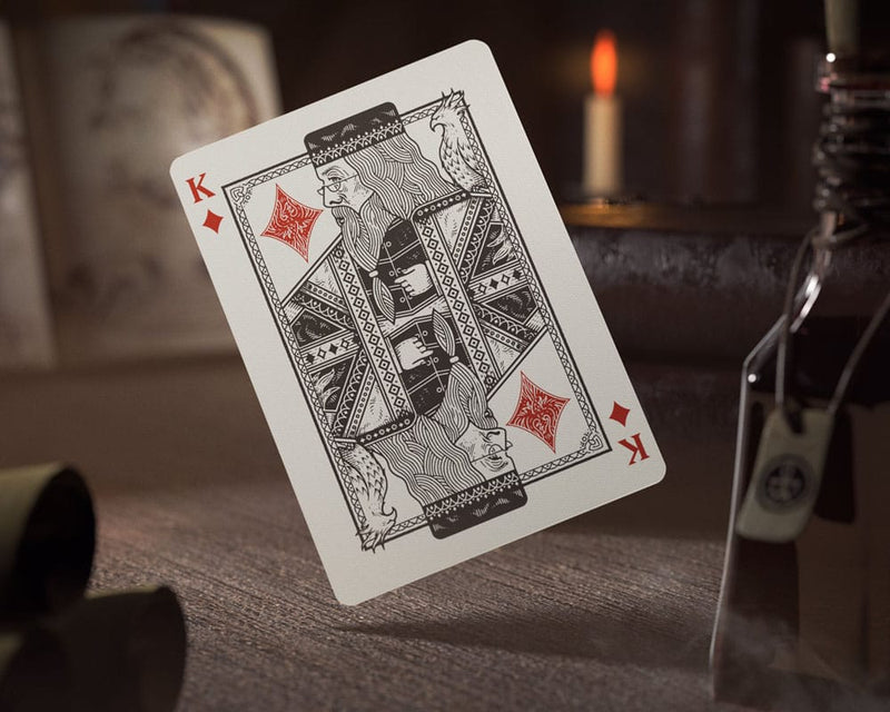 Jeu de cartes Harry Potter Theory 11, cartes illustrées des héros et maisons de Poudlard